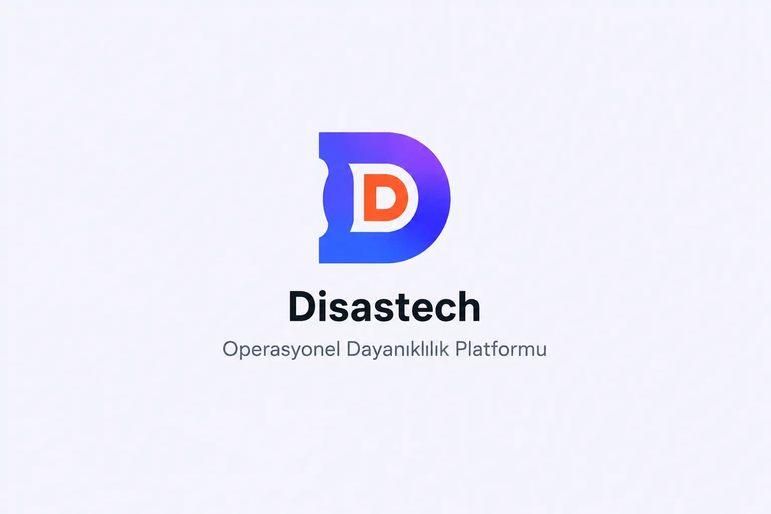 Disastech operasyonel dayanıklılık platformu ekranı