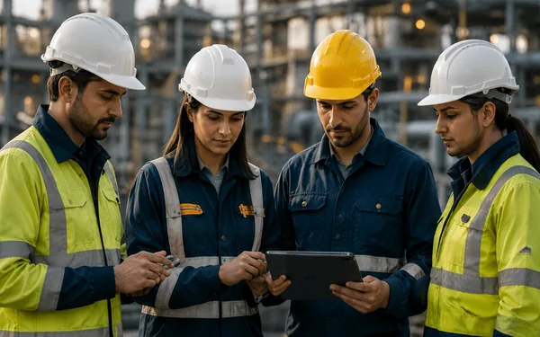 Birlikte çalışan enerji operasyon ekipleri