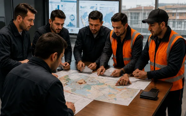 Farklı birimlerin birlikte koordinasyon sağladığı ortam